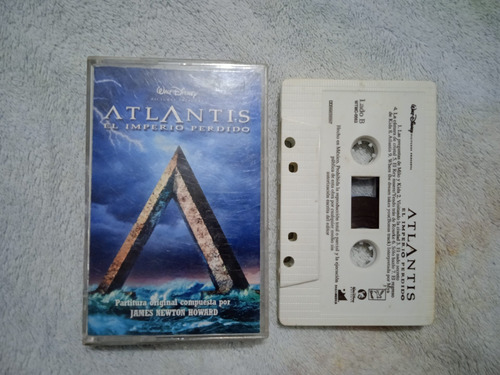 Cassette Atlantis El Imperio Perdido En Formato Cassette