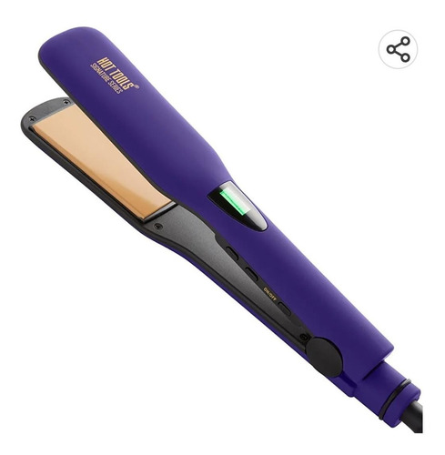 Plancha Alisadora Hot Tools Pro Signature Cerámica Digital Color Violeta 110V