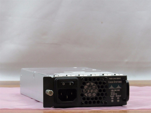 Cisco Pwr-c49-300ac, 300w, Ac Power Supply, For 4948 Switch.