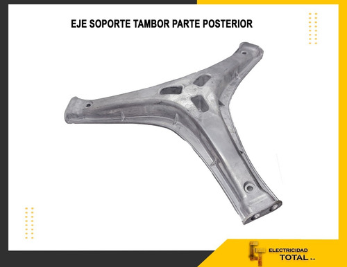 Imagen 5 de 10 de Eje Soporte Tambor Lavarropa Drean Excellent Blue 8.12 8 Kg