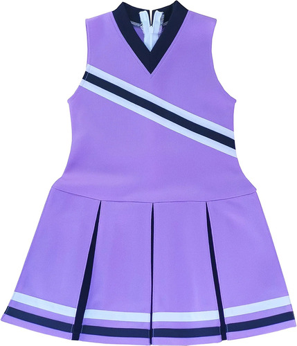 Disfraces De Uniforme De Animadora Lila Talla L