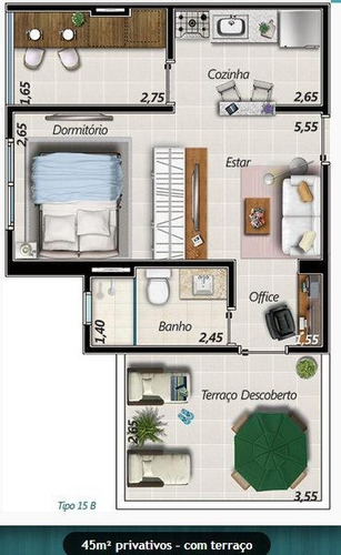 Imagem 30 de 30 de Apartamento Com 1 Dormitório À Venda, 84 M² Por R$ 415.000 - Residencial Flórida - Ribeirão Preto/sp - Ap4830