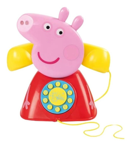 Telefone De Brinquedo Peppa Pig Porquinha - Multikids Br1318