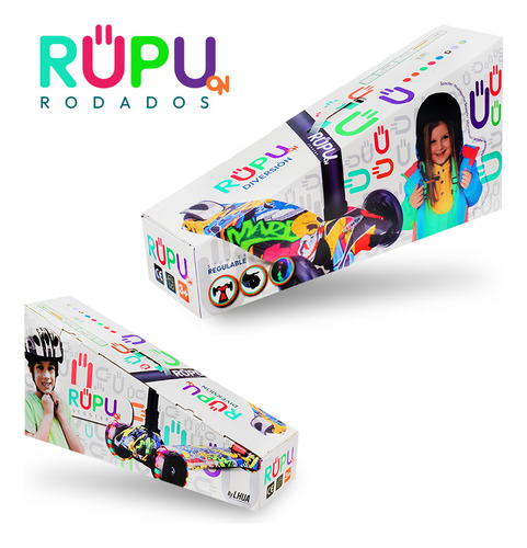 Scooter Monopatin Cat Fun Niñas Rupu Rueda Led Regulable