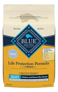 Blue Buffalo Healthy Weight Small Breed Dog Food, Life Prote