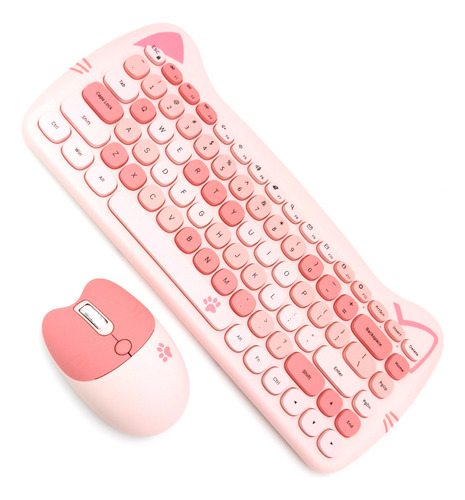 Combinação De Teclado E Mouse Sem Fio Geezer 2.4g Com Membra
