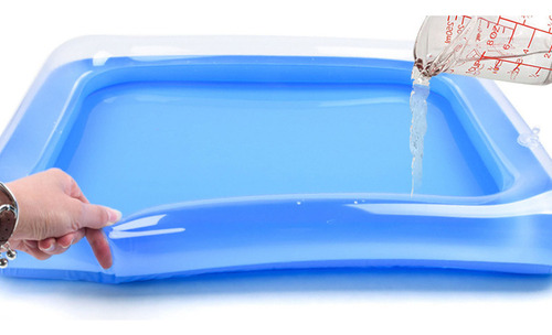 Mz Mesa De Arena Inflable Power Sand Cushion, Juguete