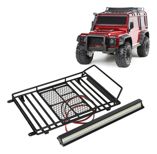 Bandeja Portadora De Equipaje 1/10 Rc Car Roof Rack Para Pal