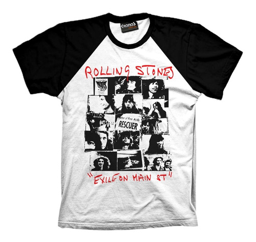 Remera Vintage Rolling Stones Exile On Main St. Tour Algodon