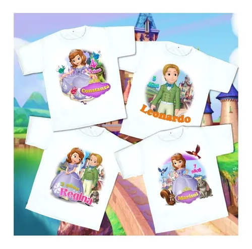 Camisetas personalizadas sales princesa sofia