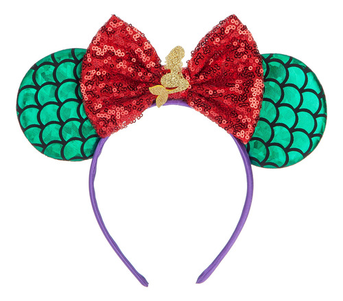 Vincha Con Orejas De Ratón Para Halloween Y Disney