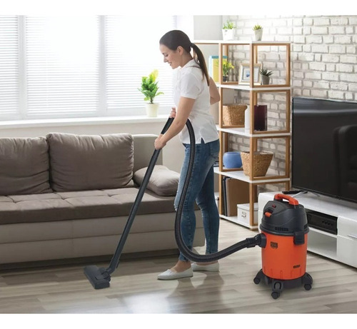 Aspiradora Polvo Y Agua Black Decker 1400w 15lts Bdwd15-ar