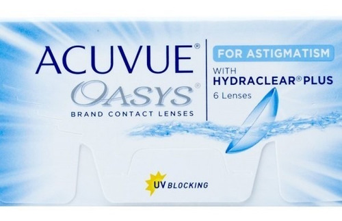 Lentes De Contacto Jhonson Acuvue Oasys Toricos Originales