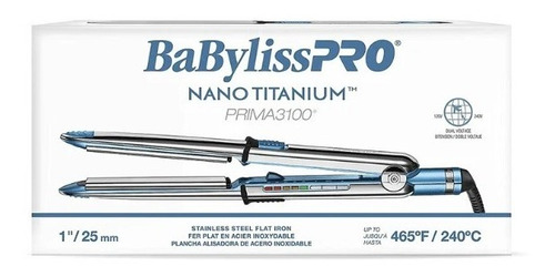 Plancha De Cabello Babyliss Optima 3100 - 1 Doble Voltaje