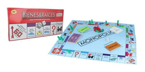 Imagen 1 de 1 de Juego De Mesa Bienes Raíces Compra Negocios Didactico Bola 8