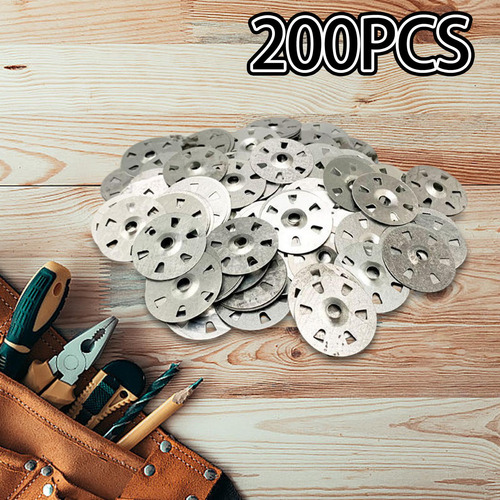 200 Piezas Sujetadores De Tablero De Espuma Seis Hoyos