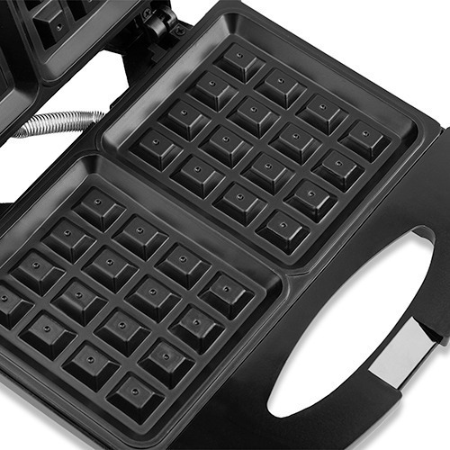Waflera Electrica Doble Antiadherente 750w Wafles Winco W-17
