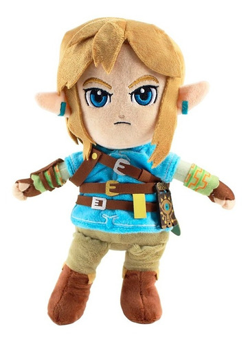 Zelda. Link. Azul. Peluche 25 Cms. Video Juegos. Nintendo.