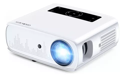 GROVIEW Proyector, 15000lux 490ANSI nativo 1080P WiFi Bluetooth proyector,  proyector de video de 300 pulgadas, compatible con 4K y zoom