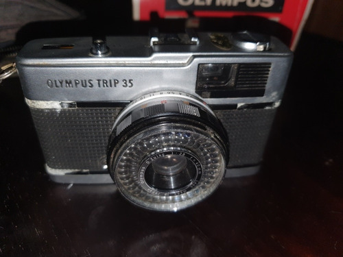 Câmera Fotográfica Olympus Trip 35 Na Caixa