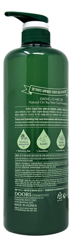 Daeng Gi Meo Ri-tea Tree Cool Shampoo, Óleo De Tea Tree E Ex