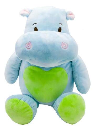 Peluche Hipopotamo Mediano Bricio 45cm Funny Land