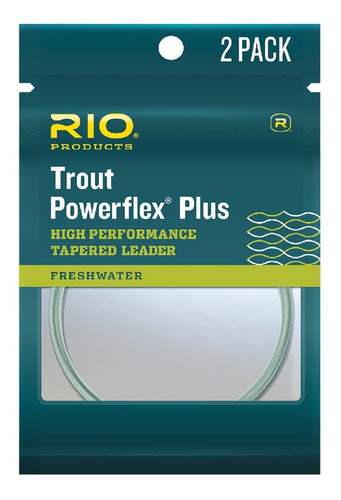 Rio Products Leaders Powerflex Plus 9' 3x Leader 2 Pack