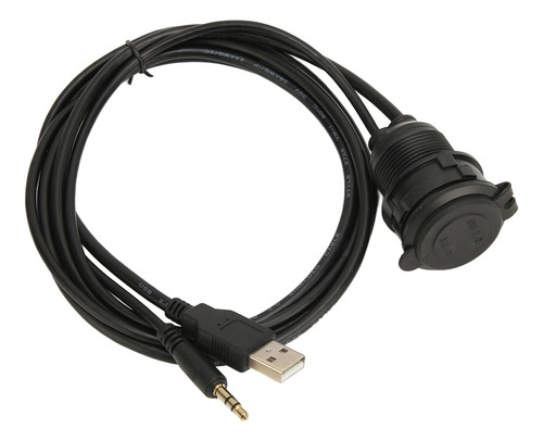 Cable De Extensión Auxiliar Usb 2.0 De 3,5 Mm Con Conexión H