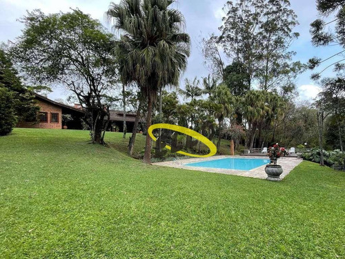 Imagem 2 de 30 de Maravilhosa Casa De Campo Com Amplo Terreno Na Granja Viana! - Ch0190
