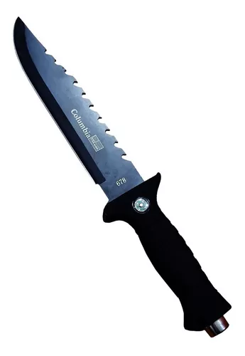 Cuchillo Tactico Militar Caza Camping + Estuche Profesional