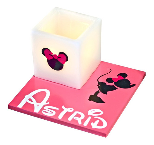 20 Centros De Mesa De Minnie Mouse Fiusha Aluzza