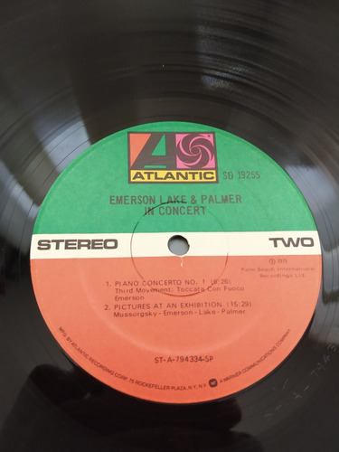 Emerson Lake & Palmer In Concert (Usado)