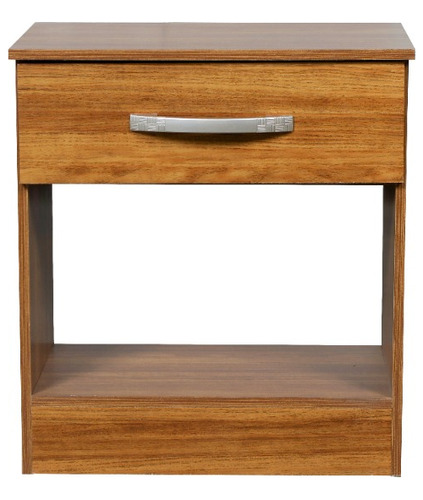 Mesa De Luz Moderna Ricchezze Benevento 1 Cajon Castaño