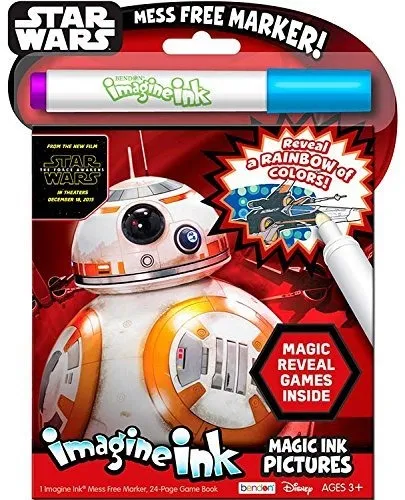 Libro De Actividades Star Wars Imagine Ink (episodio Vii)