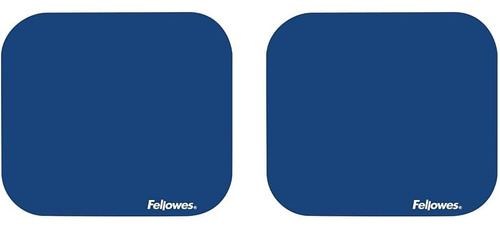 Fellowes Alfombrilla De Ratón Mediana (azul) (paquete De 2)