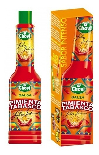 Salsa Chovi Pimienta Tabasco Roja Origen España Sin Tacc