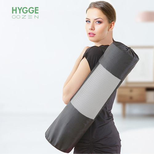 Imagen 7 de 10 de Mat Yoga Ancha Xl Colchoneta Bicolor Pilates Tpe 6mm + Funda
