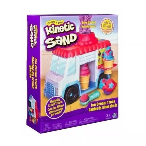 Kinetic Sand Arena Masa Camion Helados Original Micieloazul