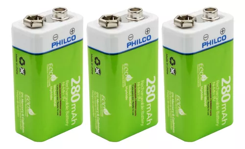 Cargador de Pilas Philco + 2 Pilas AA 2700 mAh + 2 Pilas AAA 1200 mAh  42PLC9854G - AngelStock