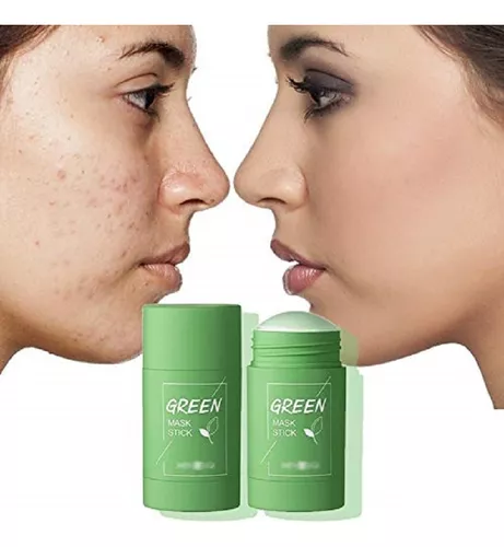 Limpieza de Poros Green Mask Stick para eliminar el acné y los puntos negros  Tipo de Piel Té Verde