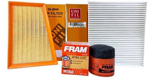 Kit De Filtros Chevrolet Tracker 1.2 2021-2022 3 Filtros 