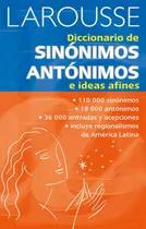 Comprar Diccionario De Sinonimos, Antonimos E Ideas Afines