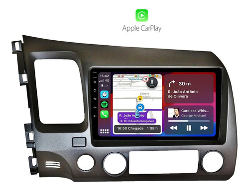 Central Multimidia New Civic G8 2007-2011 Android 14 Carplay
