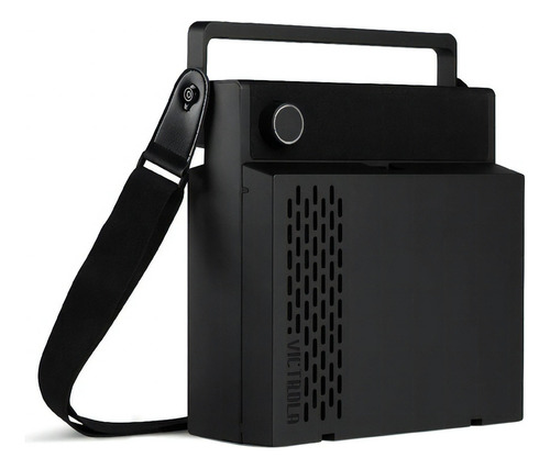 Victrola Revolution Go Tornamesa Bt Recargable Con Parlantes Color Negro