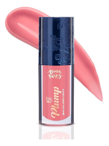 Gloss Labial Plump Rosa Angel 6ml Bruna Tavares Acabamento Mate