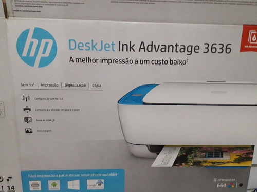 Impressora Hp Smart, Deskjet.