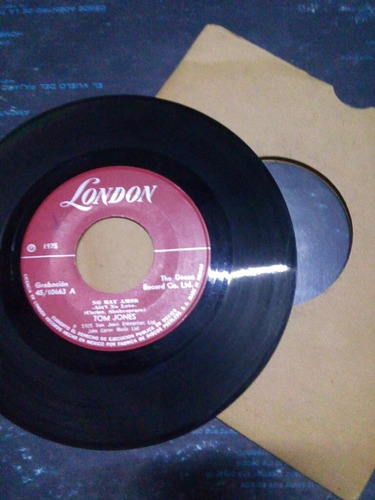 Tom Jones No Hay Amor, Vinyl, Ep, Acetato, 7 