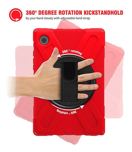 Imagen 2 de 8 de Funda Antigolpe Para Tablet Samsung Galaxy Tab A8 10.5