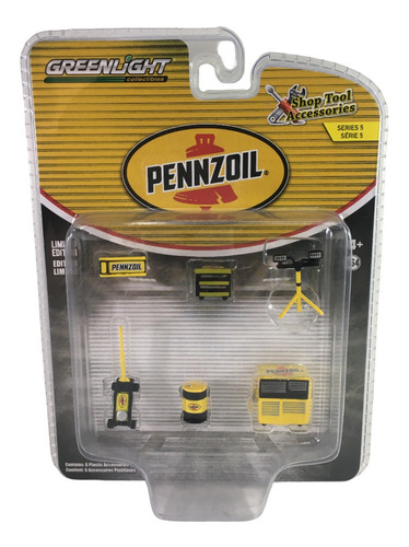 Greenlight 1/64 Shop Tool Accesories Series 5 Penzoil