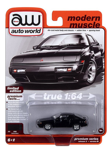 Mitsubishi Starion 1987 Release 2b 2023 1:64 Autoworld